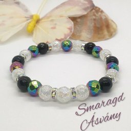 Ónix-aura kvarc-hematit