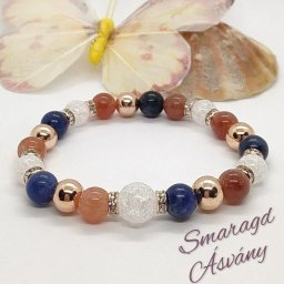 Napkõ-lapis lazuli-hegyikristály-hematit