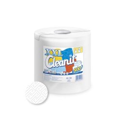Papírtörlő konyhai 2 rétegű átmérő: 20 cm 500 lap/105 méter/tekercs 6 tekercs/karton Cleanit XXL 500 Lucart_852348Ifehér
