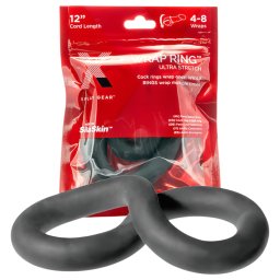 Perfect Fit Ultra Wrap 12 - vastag péniszgyűrű (fekete, 30 cm)