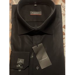 Eterna modern fit fekete ing, 46