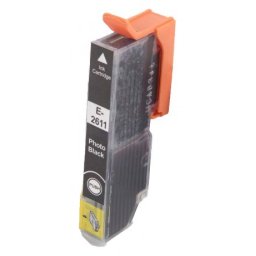 EPSON T2611-XXL (T2611) - kompatibilis patron, photoblack (fényképfekete)