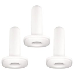 Kiiroo Onyx Tight Fit- maszturbátor mandzsetta - 3 db (fehér)