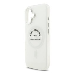 KARL LAGERFELD IML KARL RSG LOGO MAGSAFE szilikon telefonvédő (műanyag hátlap, ütésállóság, MagSafe) ÁTLÁTSZÓ Apple iPhone 17