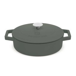 Berlinger Haus Alacsony lábas 26 cm öntöttvas Matte Green Collection BH/6262