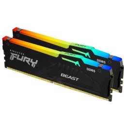 64GB DDR5 memória 5600MHz 2x32GB Kingston FURY Beast PN: KF556C36BBEAK2-64