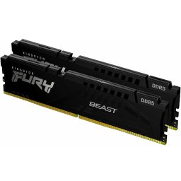 64GB DDR5 memória 5600MHz 2x32GB Kingston FURY Beast Black PN: KF556C40BBK2-64