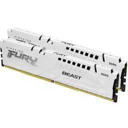 64GB DDR5 memória 5600MHz 2x32GB Kingston FURY Beast White PN: KF556C40BWK2-64