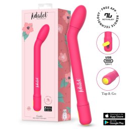 Adalet - Gently okos G-pont vibrátor (rózsaszín) (APP-os)