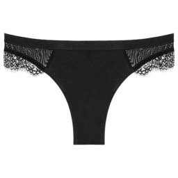 Adalet Flora Normal - menstruációs bugyi (fekete)