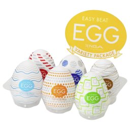 TENGA Variety - tojás maszturbátor készlet (6 db)