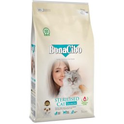 BONACIBO CAT LIGHT AND STERIL LAZAC 5 kg