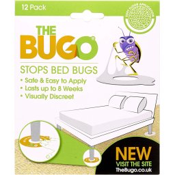 BUGO ágyi poloska csapda puha textil felületre 12db/cs