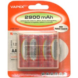 VAPEX 4VTE 2900mAh 4db AA akkumlátor