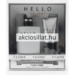 V.V.Love Hello Holiday ajándékcsomag ( Parfüm EDT 25ml + After shave 50ml )