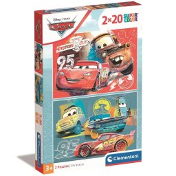 Disney Verdák Ramone 2x20 db-os puzzle Clementoni