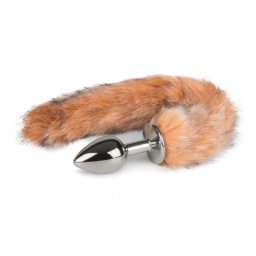 Easytoys Fox Tail Plug Rókafarok Ezüst dugó