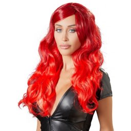 Cottelli - Wig Wavy Long Red-Legyen szexi vörös hajú