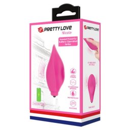 Pretty Love Nicole 10 rezgési funkcióval rendelkező csiklóizgató