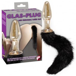 Glass Plug with Tail Farok