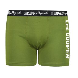 Férfi boxeralsó EREDETI Lee Cooper Printed zöld