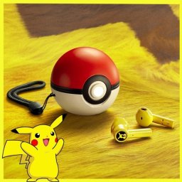 Pokemon Pikachu Razer fülhallgató vezeték nélküli Bluetooth 5.0 sportzajcsökkentő fejhallgató, mikrofon univerzális ajándék