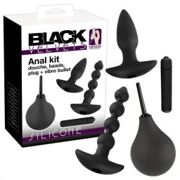 BLACK VELVET ANÁLSZETT (4 RÉSZES)