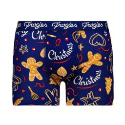 Men's boxers Gingerbread Frogies Christmas- karácsonyi boxer alsó