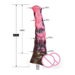 Szex géphez- 26.5 cm nagy ló műpénisz -ROUGH BEAST