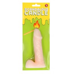 SCANDALOUS - GYERTYA - PÉNISZ HERÉKKEL - NATÚR (133G)