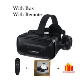 Shinecon VR szemüveg 3D fejhallgató virtuális valóság eszközök sisak