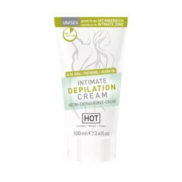 HOT Intimate - intim szőrtelenítő krém spatulával (100ml)