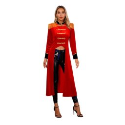 Női Circus Ringmaster Cosplay Előadás Jelmez