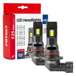 Led HB3 helyére 68W F25 Pro Black