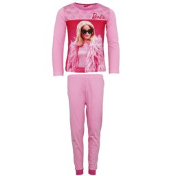 Barbie Elegant Light Pink gyerek hosszú pizsama 3 év / 98 cm