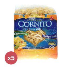 Cornito Gluténmentes Száraztészta Fodros kocka 5X200 g