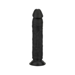 EasyToys - élethű dildó - 22,5 cm (fekete)