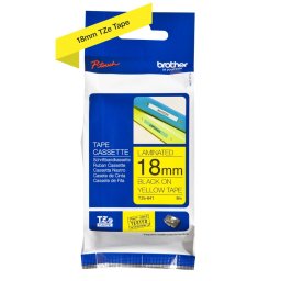 Brother TZE-641 öntapadós laminált sárga alapon fekete P-touch szalag