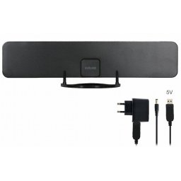 EVOLVEO Xany 2B, 230/5V, aktív szobaantenna FM/DAB /DVB-T2, LTE, 4G, 5G szűrő, aktív szobaantenna FM/DAB /DVB-T2, LTE, 4G, 5G szűrő
