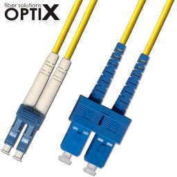 OPTIX LC/UPC-SC/UPC optikai patch kábel 09/125 3m G657A