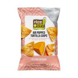 Rice Up Tortilla chips cheddar sajt ízesítéssel 60g