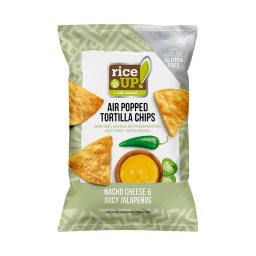 Rice Up Tortilla chips nacho sajt és jalapeno ízesítéssel 60g
