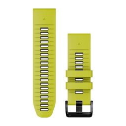 Garmin Óraszíj 26 mm lime/grafit szilikon (QuickFit)