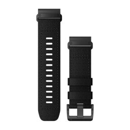 Garmin Óraszíj 26 mm taktikai fekete nylon, fekete csat (QuickFit)