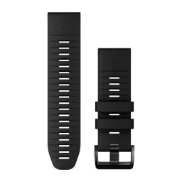 Garmin Óraszíj 26 mm fekete szilikon (QuickFit)