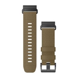 Garmin Óraszíj 26 mm taktikai Coyote Tan nylon (QuickFit)