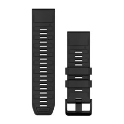 Garmin Óraszíj 26 mm fekete szilikon (QuickFit)