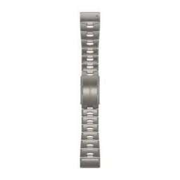Garmin Óraszíj 26 mm titanium titanium (QuickFit) Fenix 6X
