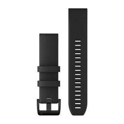 Garmin Óraszíj 22 mm fekete szilikon, fekete rozsdamentes csat (QuickFit) Approach S62