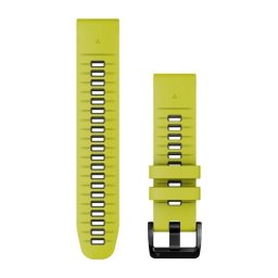 Garmin Óraszíj 22 mm lime/grafit szilikon (QuickFit)